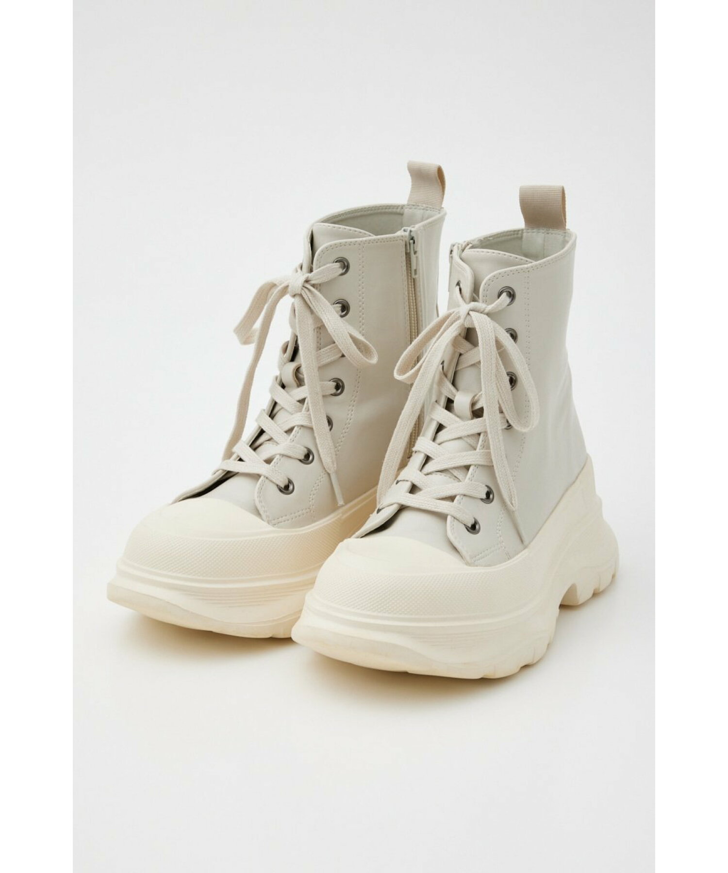 LACE UP SNEAKER BOOTS